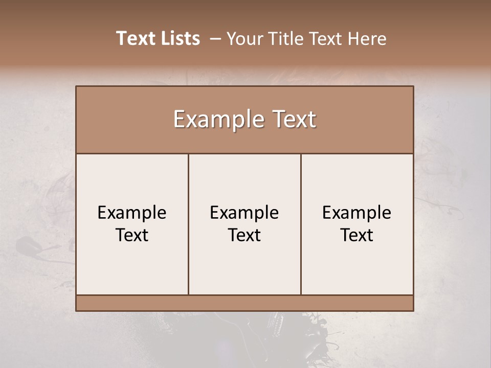 Dynamic Passion Rock PowerPoint Template