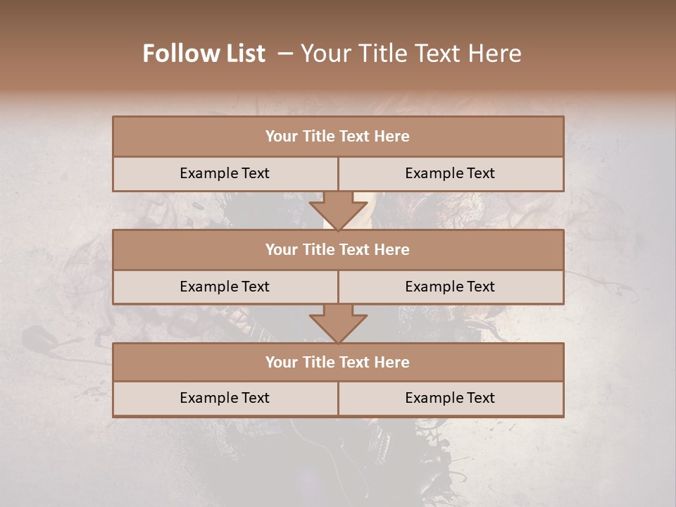 Dynamic Passion Rock PowerPoint Template