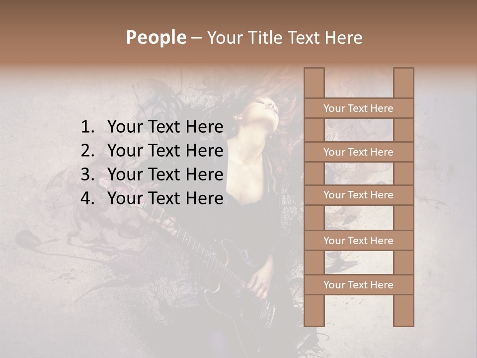 Dynamic Passion Rock PowerPoint Template