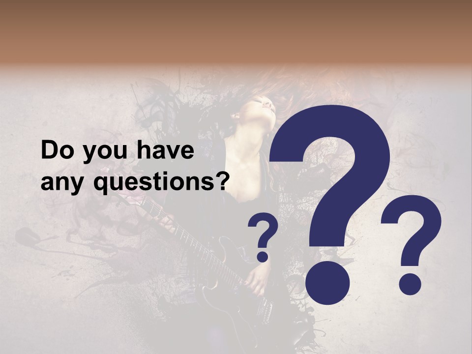 Dynamic Passion Rock PowerPoint Template