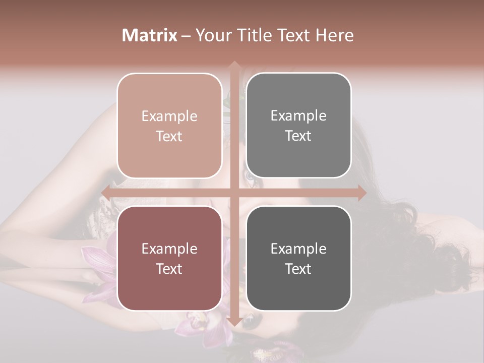 Pink Lying Professional PowerPoint Template