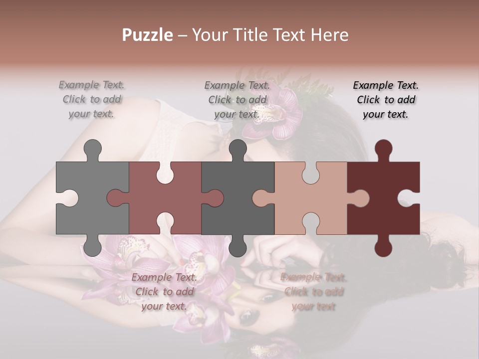 Pink Lying Professional PowerPoint Template