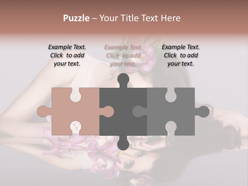 Pink Lying Professional PowerPoint Template