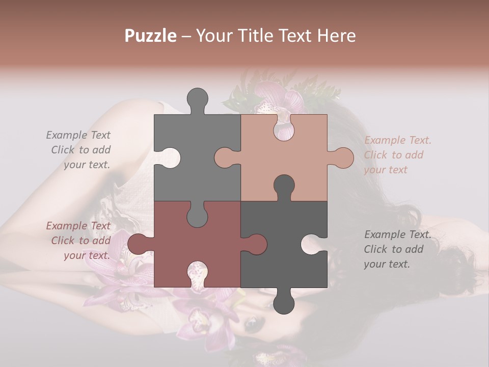 Pink Lying Professional PowerPoint Template