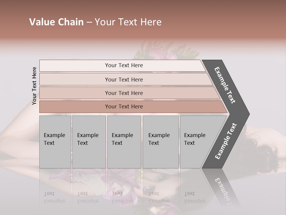 Pink Lying Professional PowerPoint Template