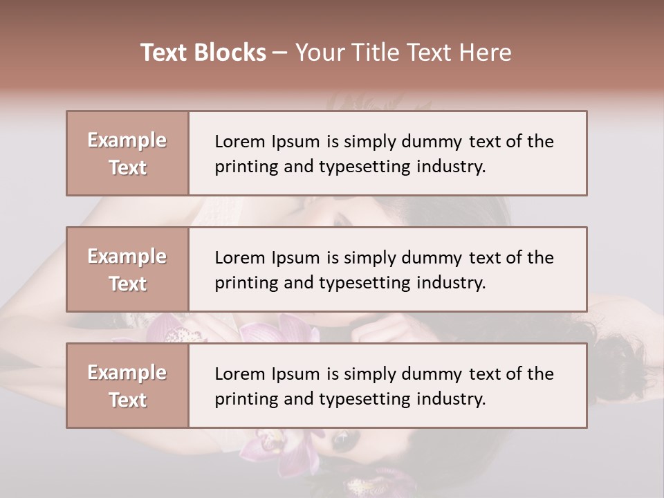 Pink Lying Professional PowerPoint Template