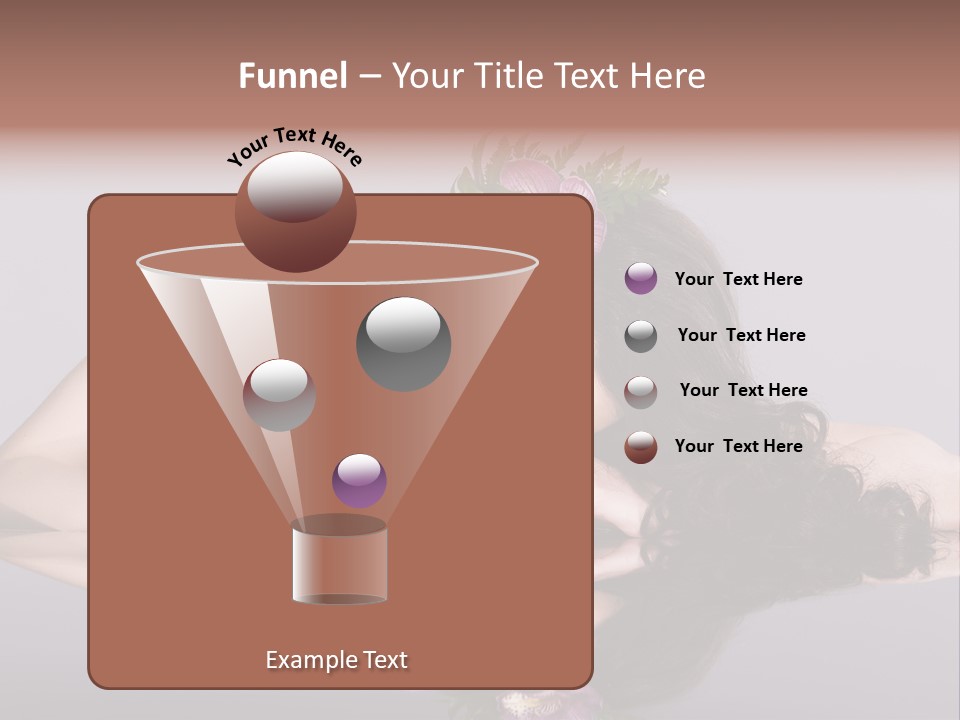 Pink Lying Professional PowerPoint Template