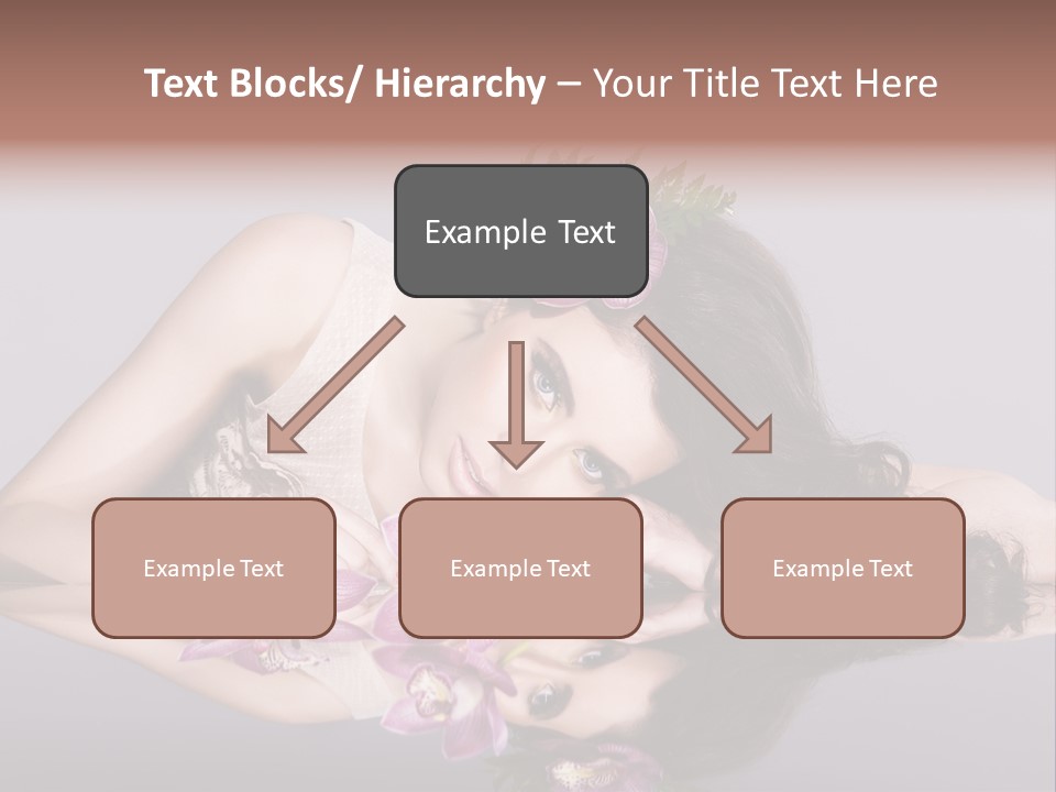 Pink Lying Professional PowerPoint Template