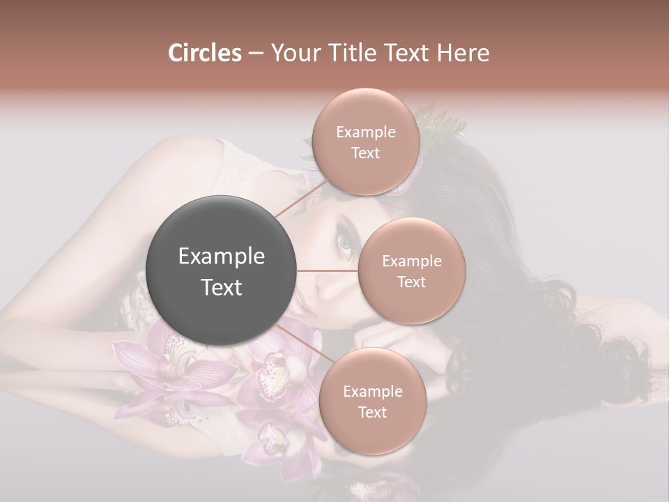 Pink Lying Professional PowerPoint Template