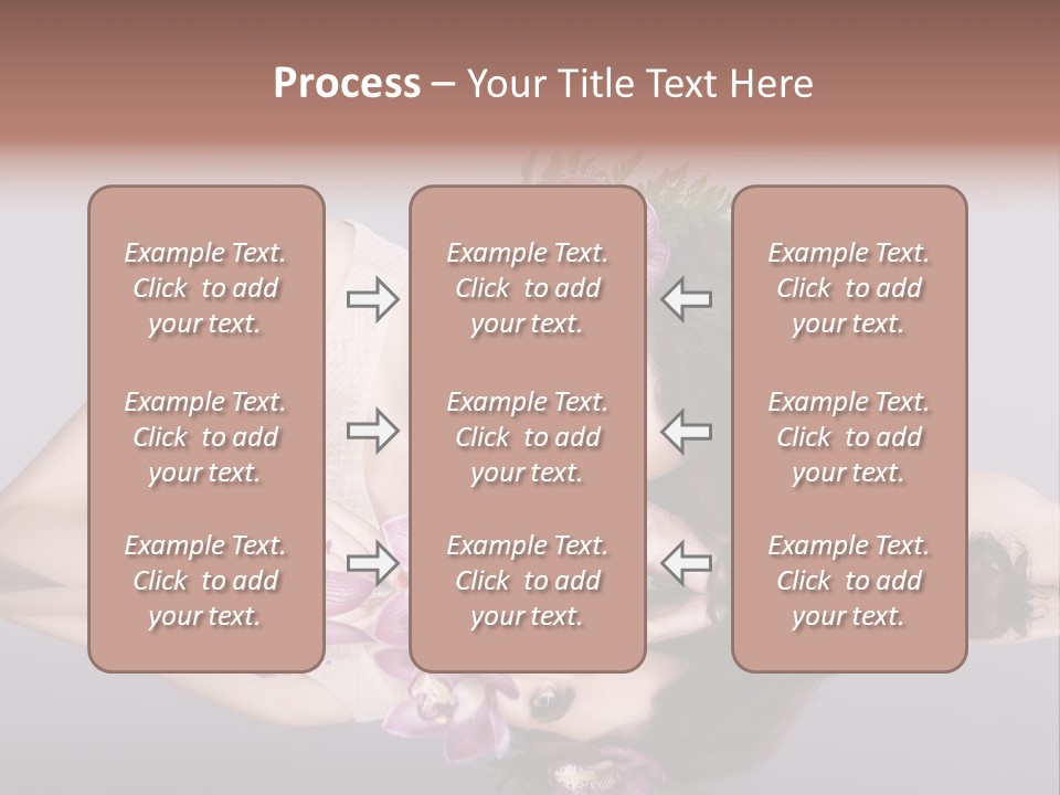 Pink Lying Professional PowerPoint Template