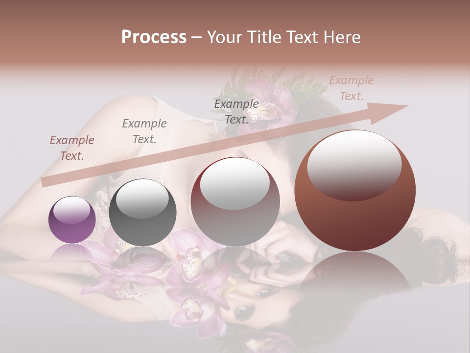 Pink Lying Professional PowerPoint Template