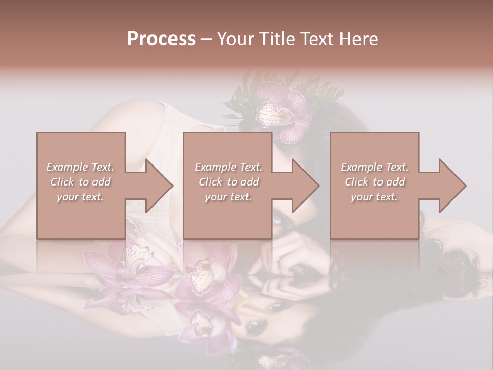 Pink Lying Professional PowerPoint Template