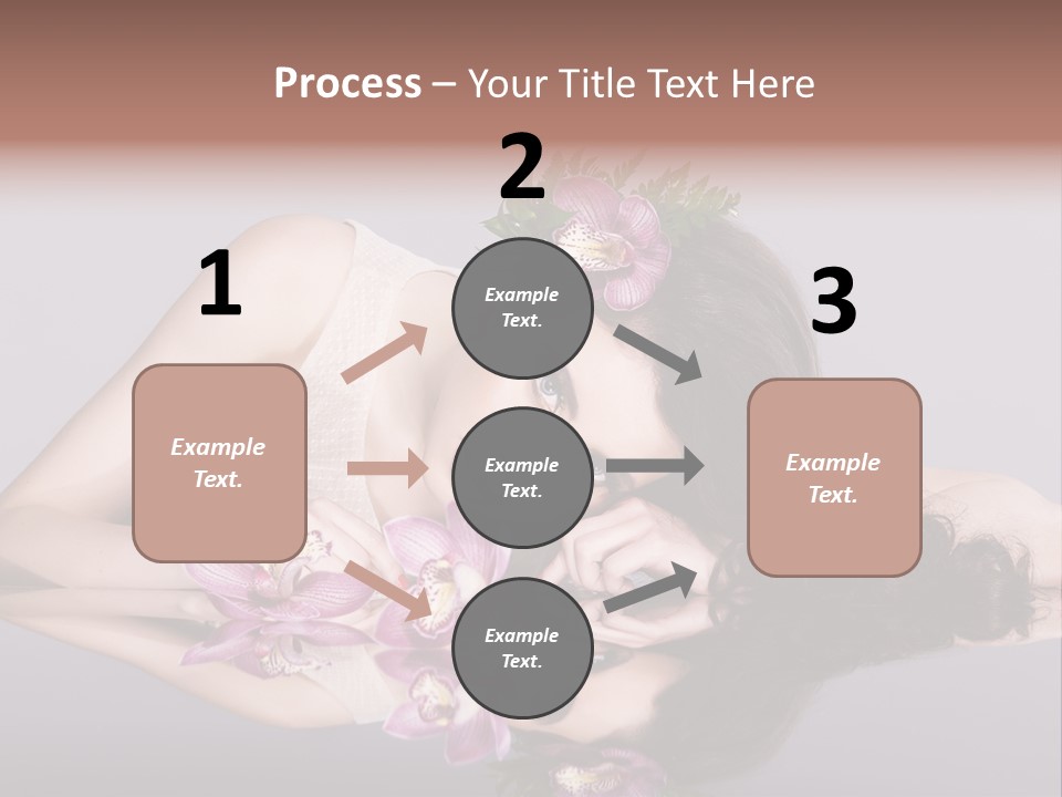 Pink Lying Professional PowerPoint Template