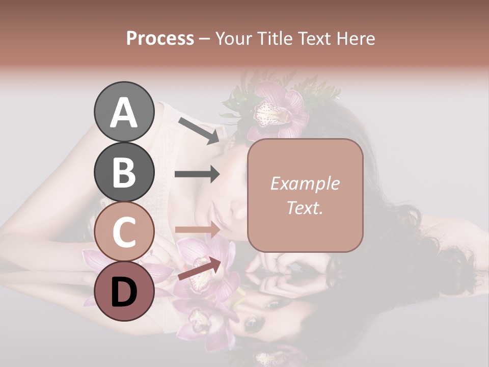 Pink Lying Professional PowerPoint Template