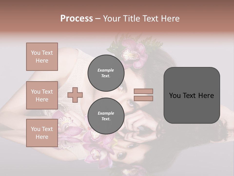 Pink Lying Professional PowerPoint Template