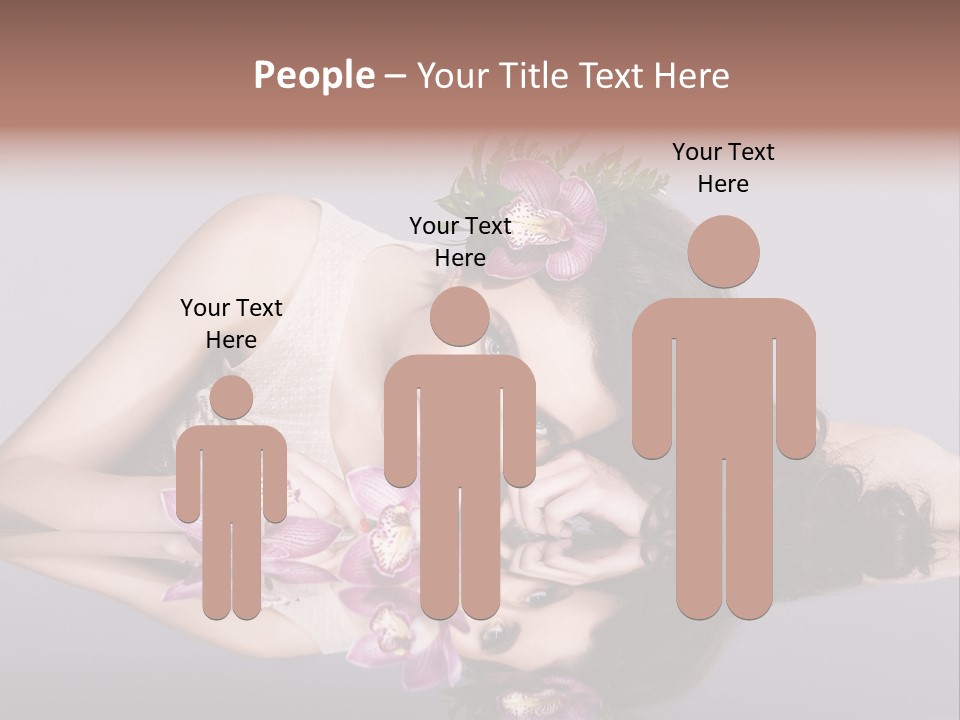 Pink Lying Professional PowerPoint Template