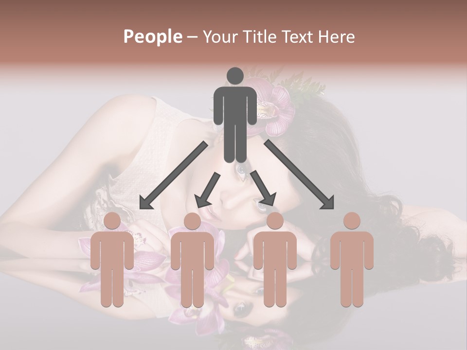 Pink Lying Professional PowerPoint Template