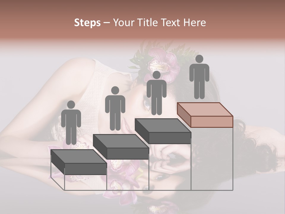 Pink Lying Professional PowerPoint Template