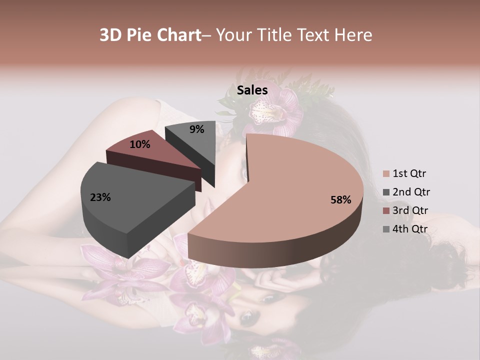 Pink Lying Professional PowerPoint Template