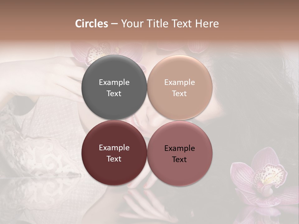 Pretty Eyeshadow Lips PowerPoint Template