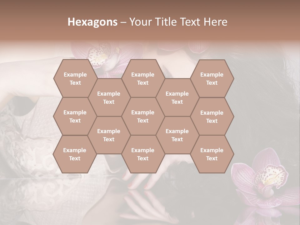 Pretty Eyeshadow Lips PowerPoint Template