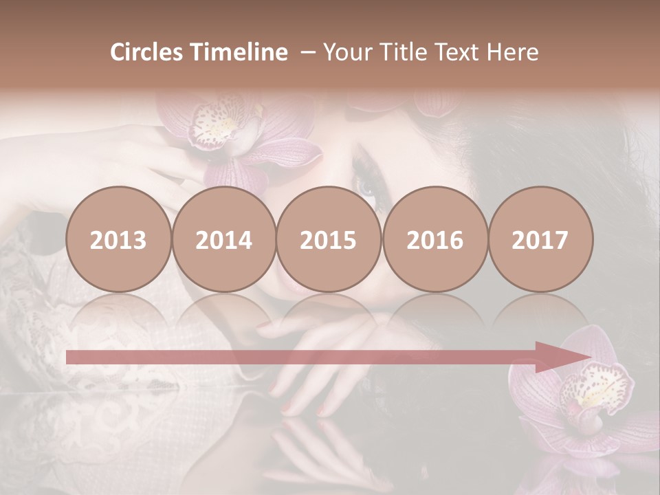 Pretty Eyeshadow Lips PowerPoint Template