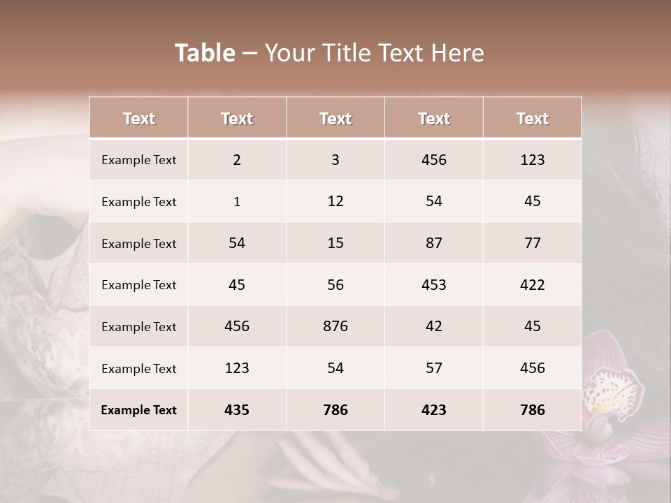 Pretty Eyeshadow Lips PowerPoint Template