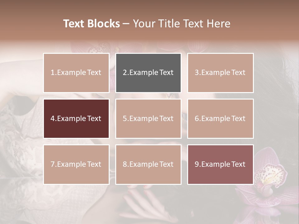 Pretty Eyeshadow Lips PowerPoint Template