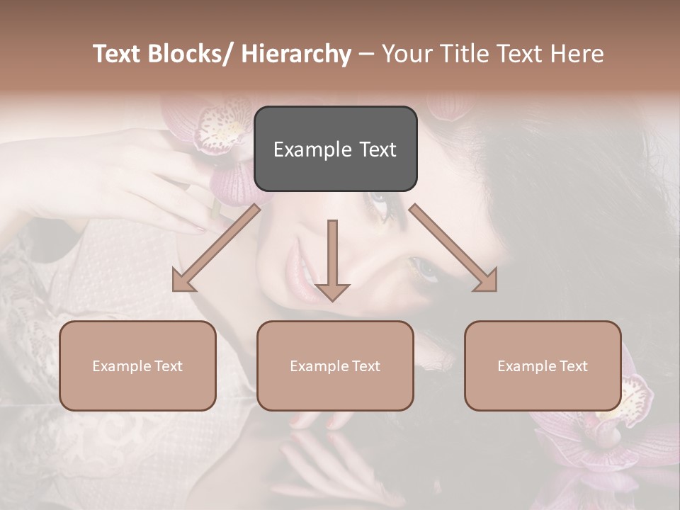 Pretty Eyeshadow Lips PowerPoint Template