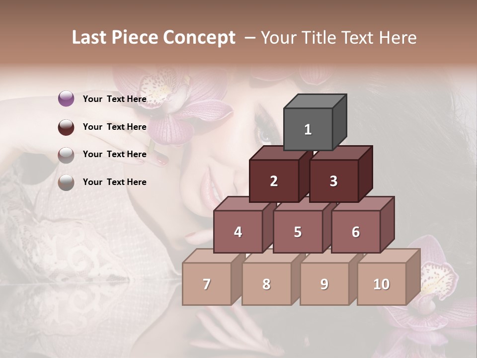 Pretty Eyeshadow Lips PowerPoint Template