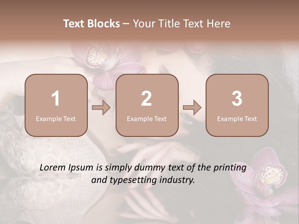 Pretty Eyeshadow Lips PowerPoint Template