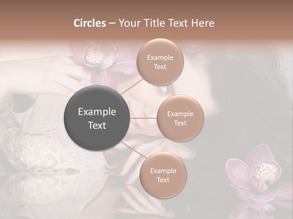 Pretty Eyeshadow Lips PowerPoint Template