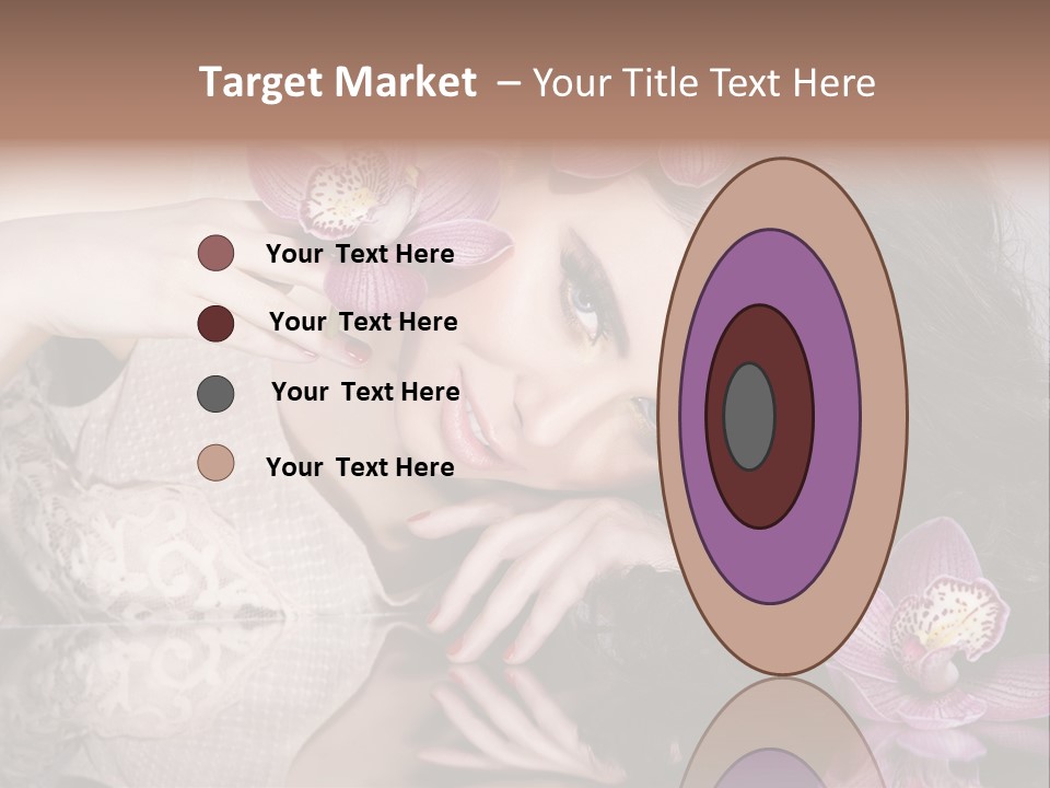 Pretty Eyeshadow Lips PowerPoint Template