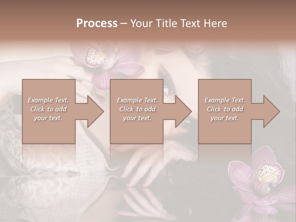 Pretty Eyeshadow Lips PowerPoint Template