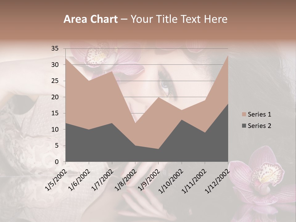 Pretty Eyeshadow Lips PowerPoint Template