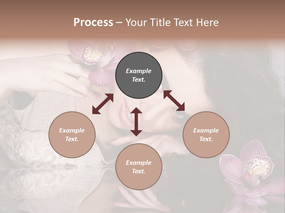 Pretty Eyeshadow Lips PowerPoint Template