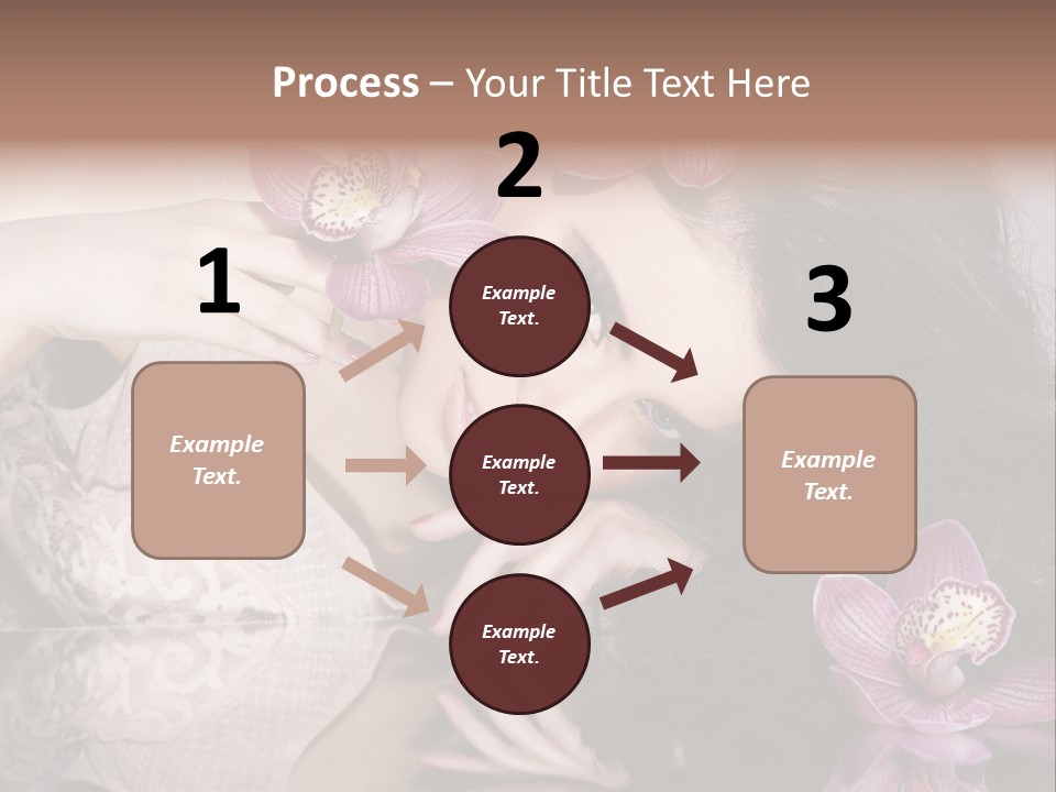 Pretty Eyeshadow Lips PowerPoint Template