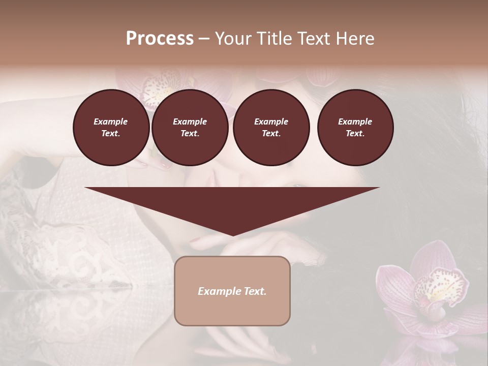 Pretty Eyeshadow Lips PowerPoint Template