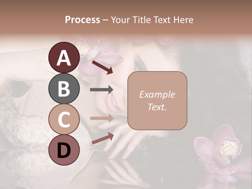 Pretty Eyeshadow Lips PowerPoint Template