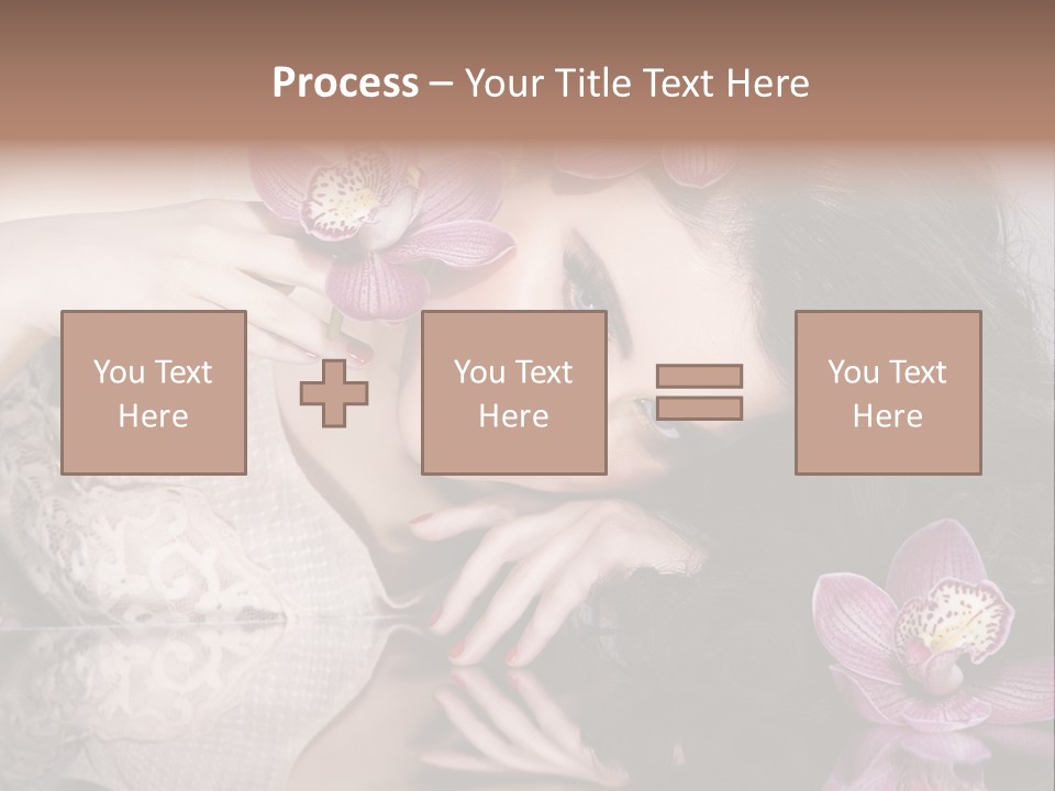 Pretty Eyeshadow Lips PowerPoint Template