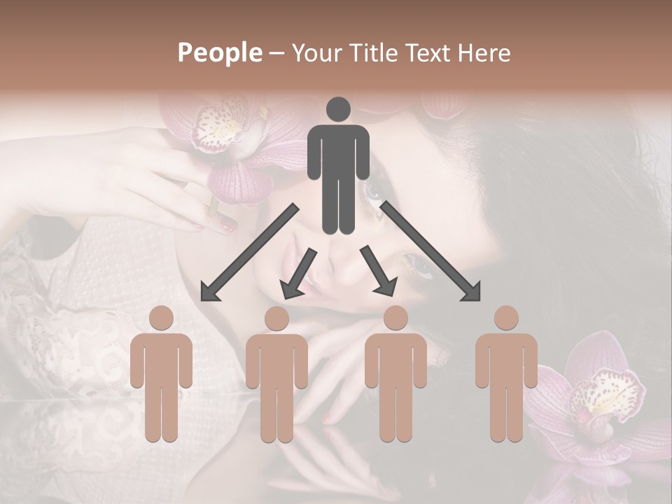 Pretty Eyeshadow Lips PowerPoint Template