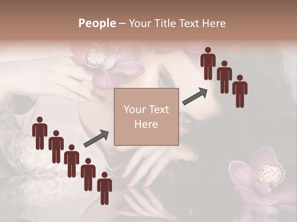 Pretty Eyeshadow Lips PowerPoint Template