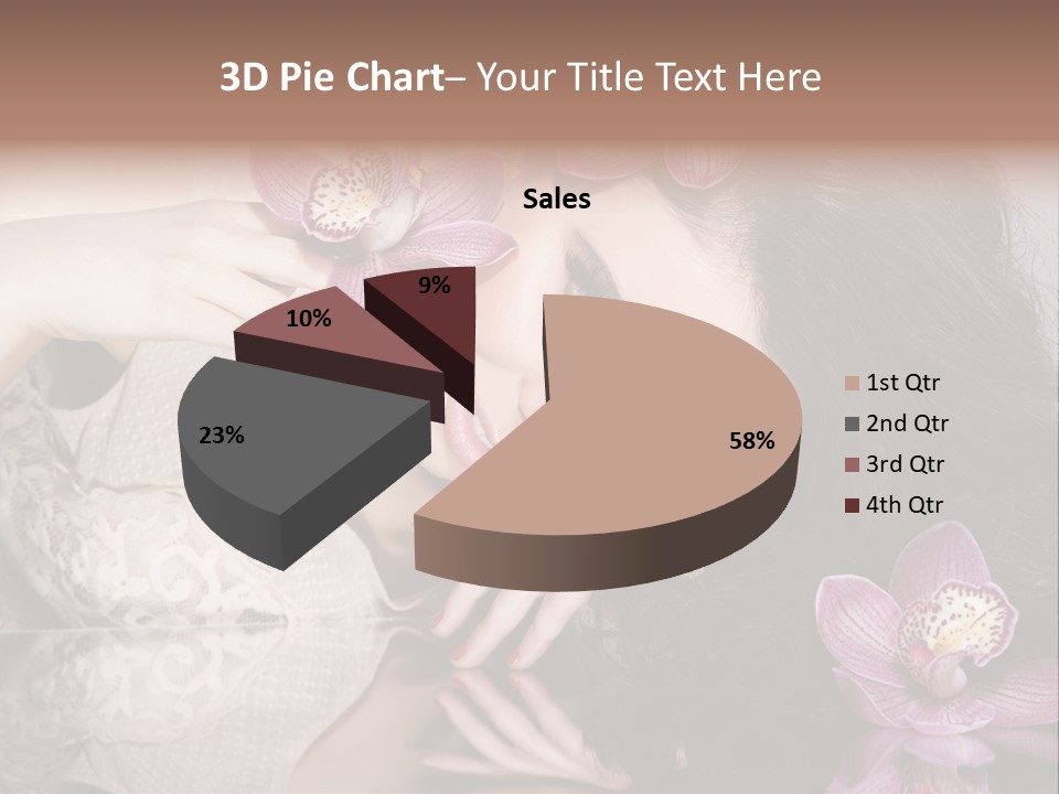 Pretty Eyeshadow Lips PowerPoint Template