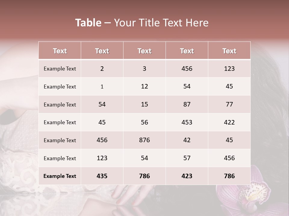 Brown Wellness Pretty PowerPoint Template