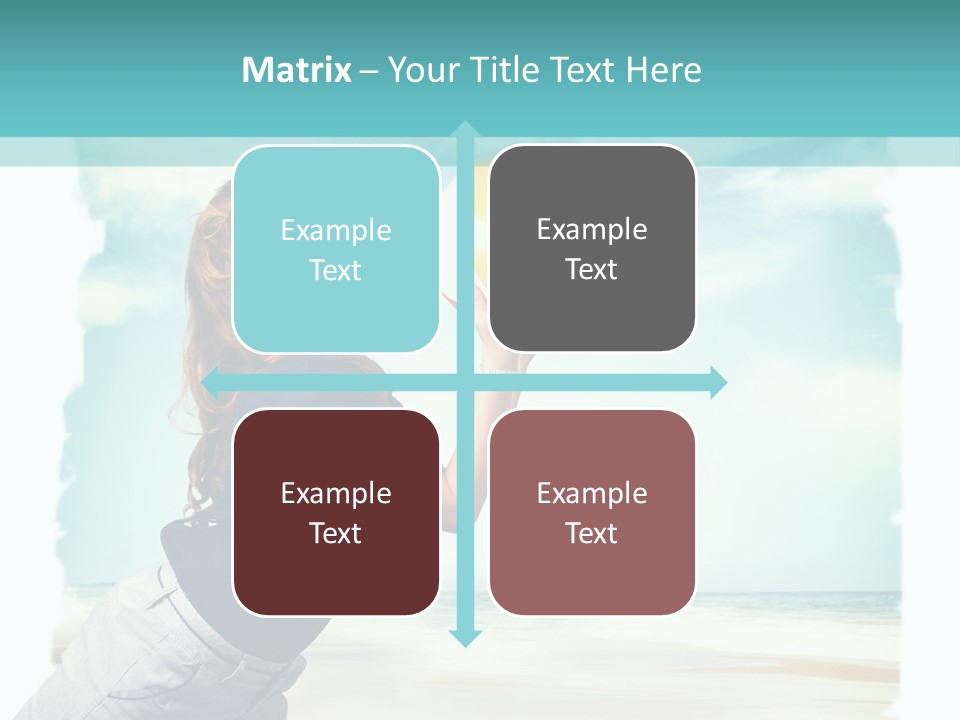 Summer Beach Playful PowerPoint Template