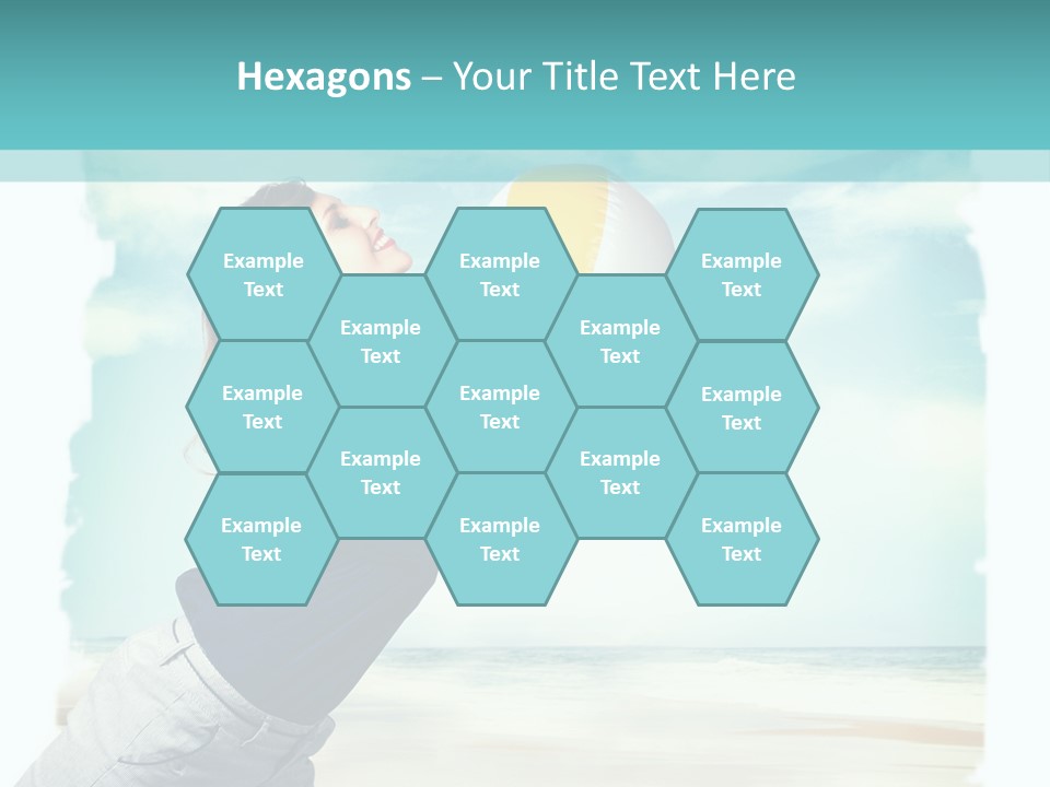 Summer Beach Playful PowerPoint Template