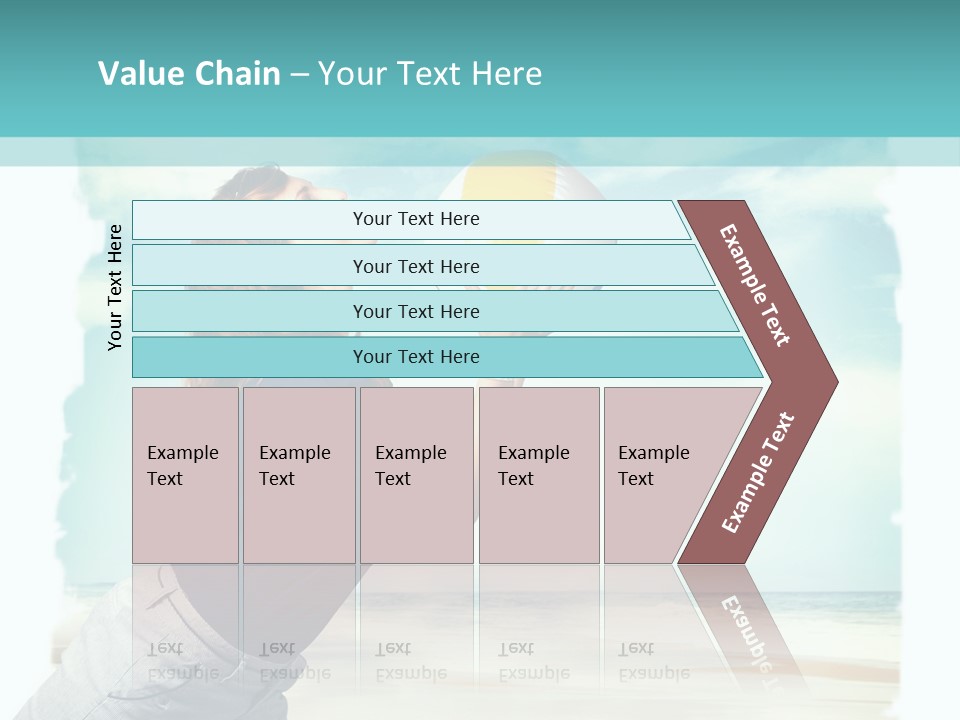 Summer Beach Playful PowerPoint Template