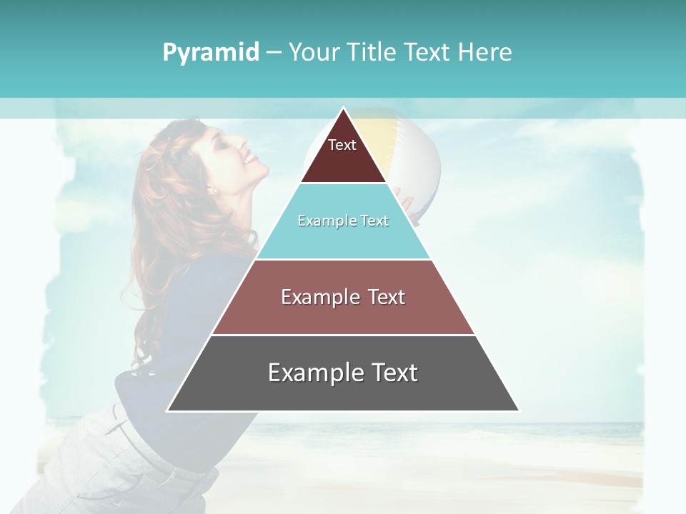 Summer Beach Playful PowerPoint Template