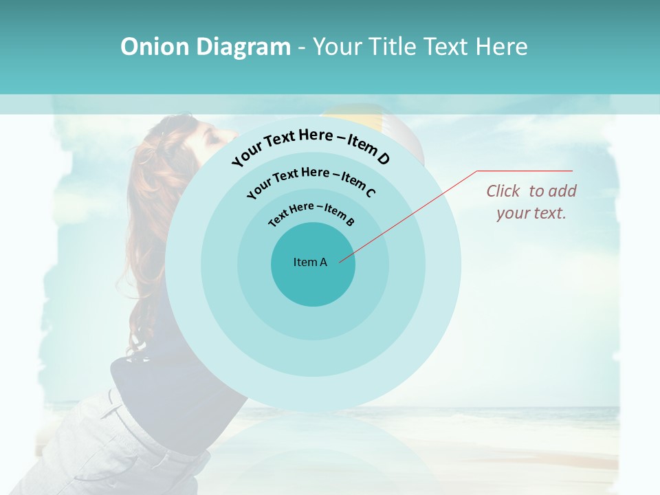 Summer Beach Playful PowerPoint Template