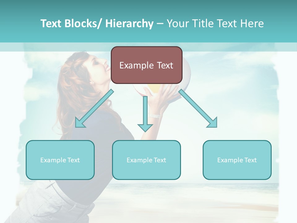 Summer Beach Playful PowerPoint Template